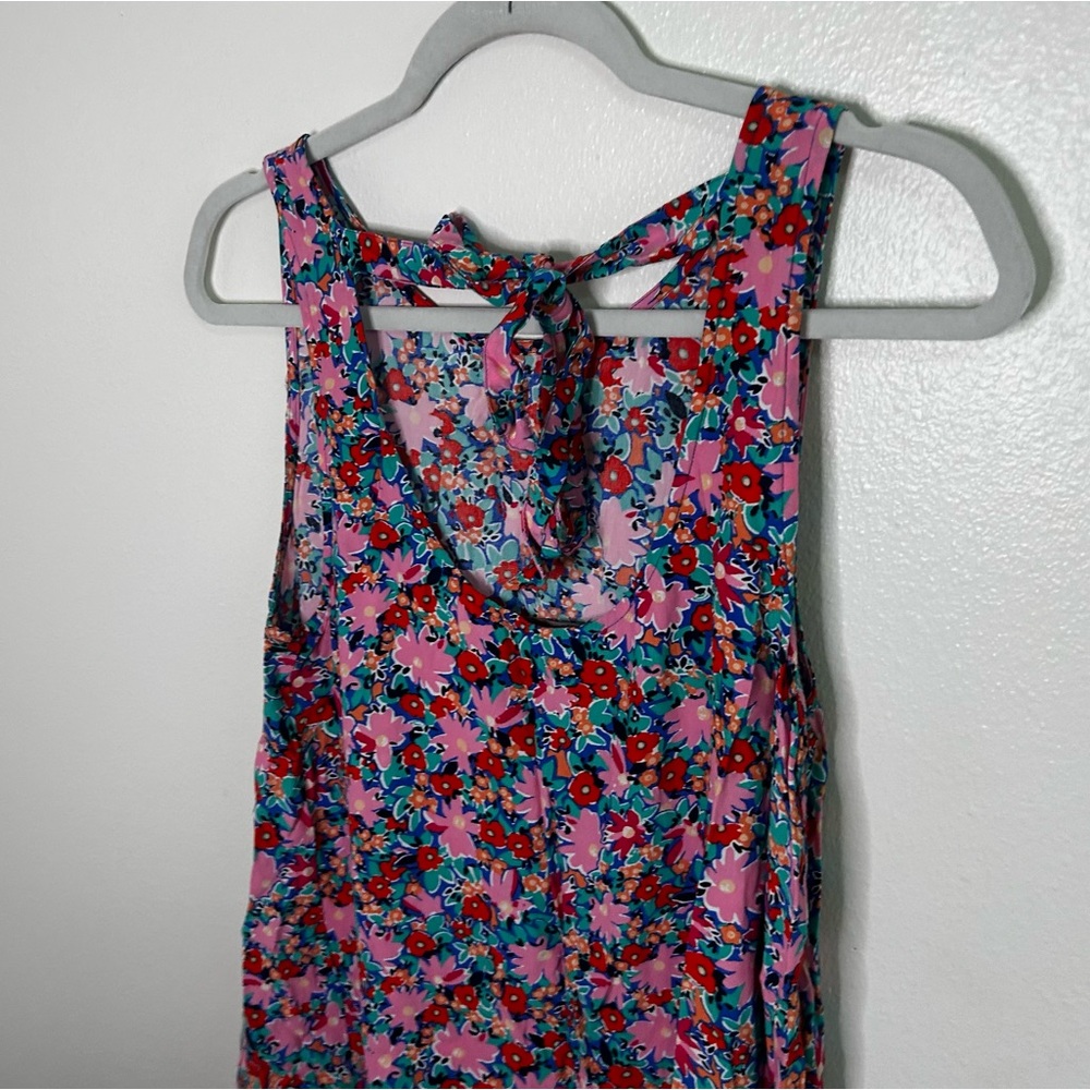 Loft floral print tie back sundress - Picture 7 of 9
